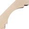 Ekena Millwork 5 1/2"W x 8"D x 8"H Merced Smooth Knee Brace, Douglas Fir BRC06X08X08MRC00SDF - alternate 3